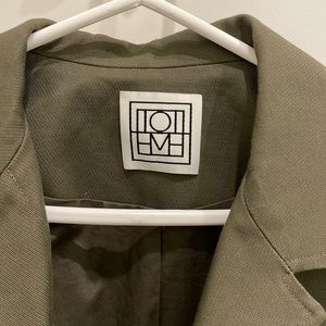 Toteme oversized cargo jacket